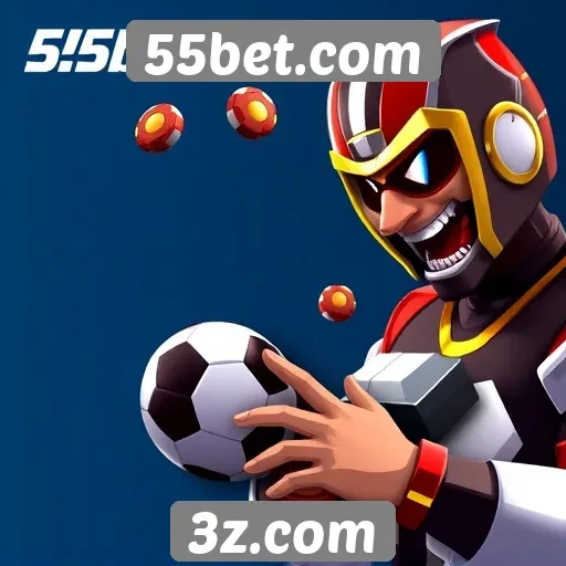 Variedade de jogos disponíveis em 55bet.com